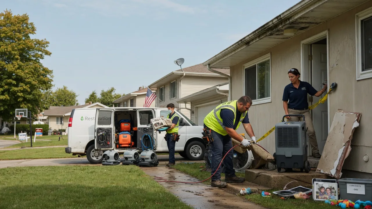 Water Damage Restoration in Harborcreek, PA near me